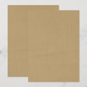 Solid Colour Flat Invitations Announcements Card