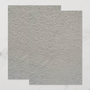 Solid Colour Flat Invitations Announcements Card