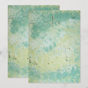 Solid Colour Flat Invitations Announcements Card