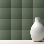 Solid colour Forest Moss dark green Tile<br><div class="desc">Solid colour Forest Moss dark green design.</div>