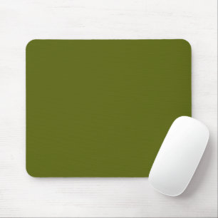 Solid colour grape vine dark green mouse mat