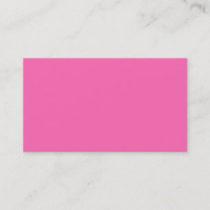 Solid Colour: Hot Pink #2 Business Card