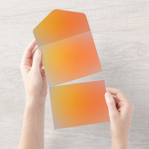 Solid Colour Invitations Announcements Card