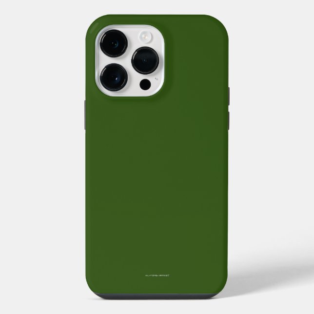 Solid Colour iPhone Case - Olympian Effort Designs (Back)
