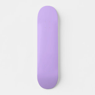 Solid colour lavender purple skateboard