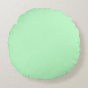 Solid Colour: Mint Round Cushion