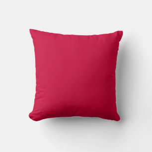 Solid colour Modern Red Cushion