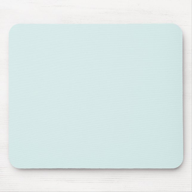 Solid Colour Mouse Pad Light Aqua Blue (Front)
