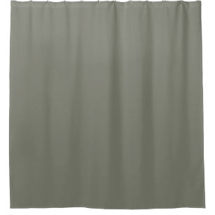 Solid Colour Neutral Green Undertone 2026 COTY Shower Curtain
