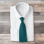 Solid colour Oceanic Teal Tie<br><div class="desc">Solid colour Oceanic Teal plain design.</div>