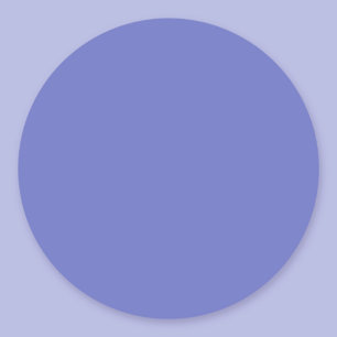 Solid Colour of Pure Purple Violet Template Classic Round Sticker