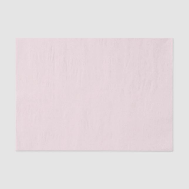 Solid colour plain blushing pink tissue paper (Front)