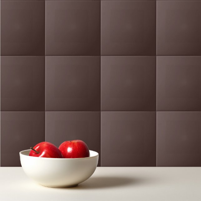 Solid colour plain brown Chicory Coffee Tile (Creator Uploaded)
