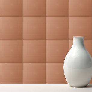 Solid colour plain Copper brown Tile