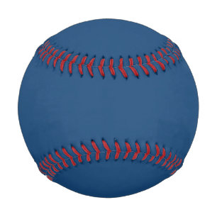 Solid colour plain dark blue Winter night Skies Baseball