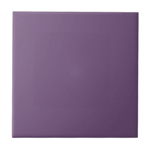 Solid colour plain dark purple mauve tile