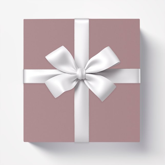 Solid colour plain dusty rose wrapping paper (Creator Uploaded)