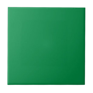 Solid colour plain Fern Green Tile