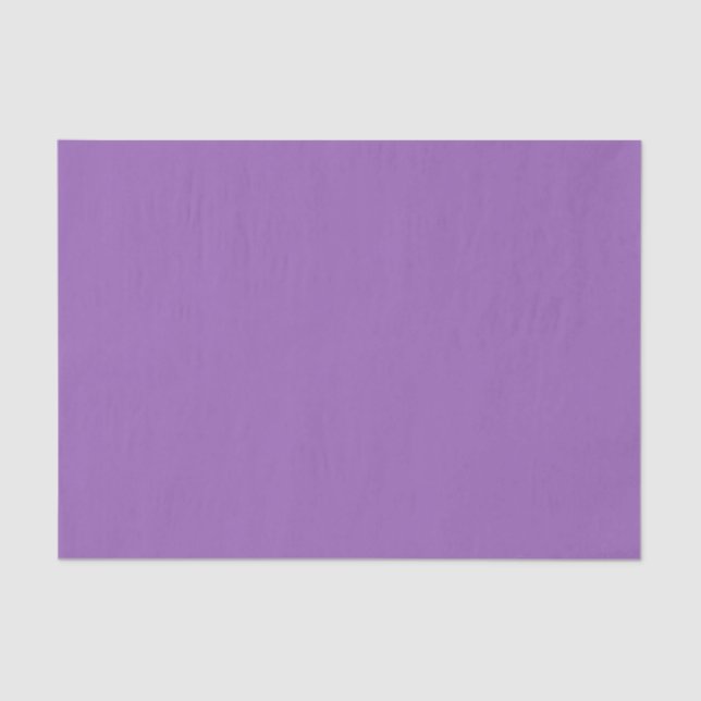 Solid colour plain iris soft purple tissue paper (Front)