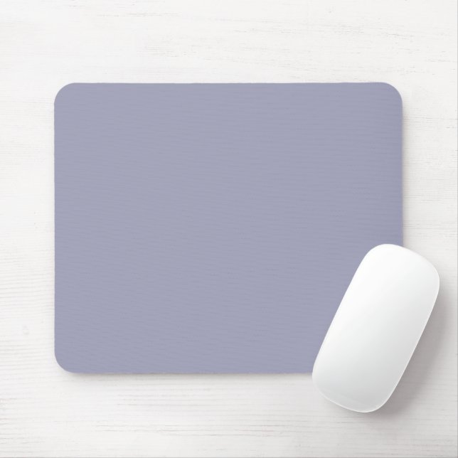 Solid colour plain Languid Lavender Mouse Mat (With Mouse)