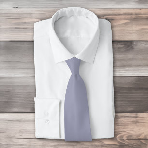 Solid colour plain Languid Lavender Tie