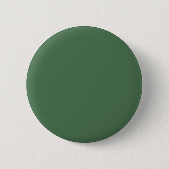 Solid colour plain Moss Green 6 Cm Round Badge (Front)