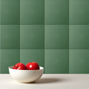 Solid colour plain Moss Green Tile