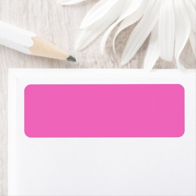Solid colour plain orchid bright pink (Insitu)