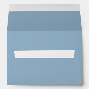 Solid colour plain pastel pale blue envelope