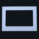 Solid colour plain periwinkle light blue magnetic frame<br><div class="desc">Solid colour plain periwinkle light blue design.</div>