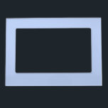 Solid colour plain periwinkle light blue magnetic frame<br><div class="desc">Solid colour plain periwinkle light blue design.</div>