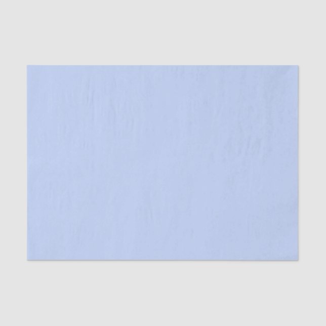 Solid colour plain periwinkle light blue tissue paper (Front)