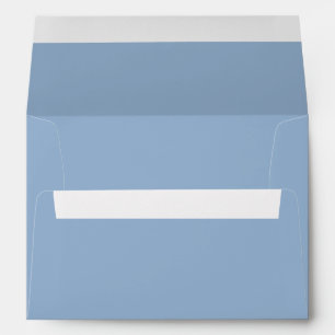Solid colour plain powder blue envelope