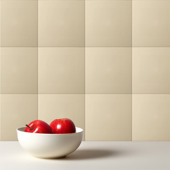 Solid colour plain sand beige dutch whit tile (Creator Uploaded)
