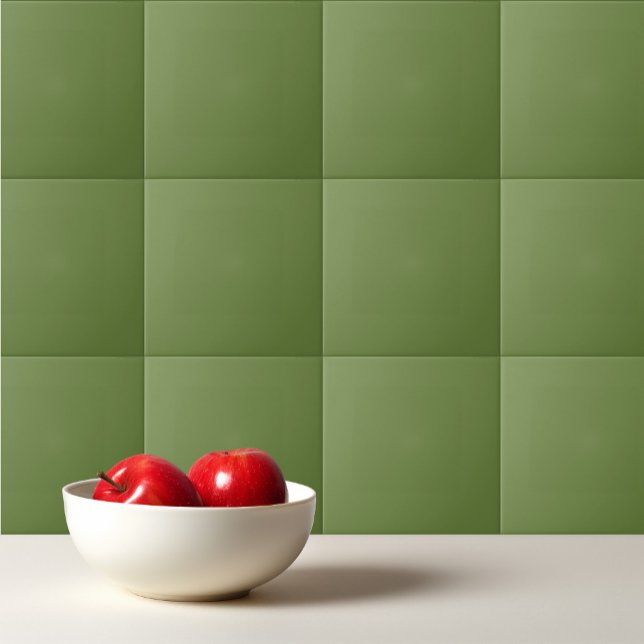 Solid colour plain thyme sage green  tile (Creator Uploaded)