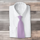 Solid colour plain wisteria light purple tie<br><div class="desc">Solid colour plain wisteria light purple design.</div>