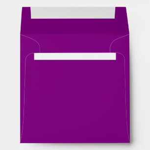 Solid Colour Purple Envelope