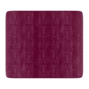 Solid colour purple red cutting board