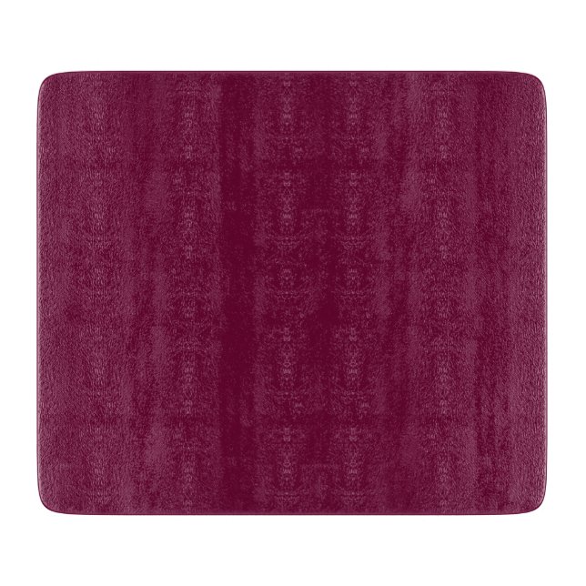 Solid colour purple red cutting board (Front)