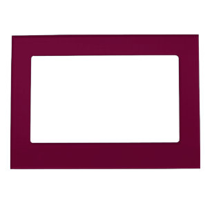 Solid colour purple red magnetic frame