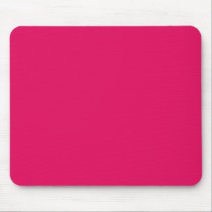 solid colour raspberry mouse mat