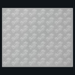 Solid Colour Silver - Mr & Mrs Wedding Favours Wrapping Paper<br><div class="desc">A beautiful colour with chic fonts make a statement piece for a reception favour. Items are easier to customise when you replace all text and photos first. If your art still needs to be adjusted, click on the Customise This button. This will take you to a design area where you...</div>