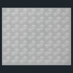 Solid Colour Silver - Mr & Mrs Wedding Favours Wrapping Paper<br><div class="desc">A beautiful colour with chic fonts make a statement piece for a reception favour. Items are easier to customise when you replace all text and photos first. If your art still needs to be adjusted, click on the Customise This button. This will take you to a design area where you...</div>