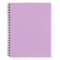 Solid colour soft orchid pastel purple lilac