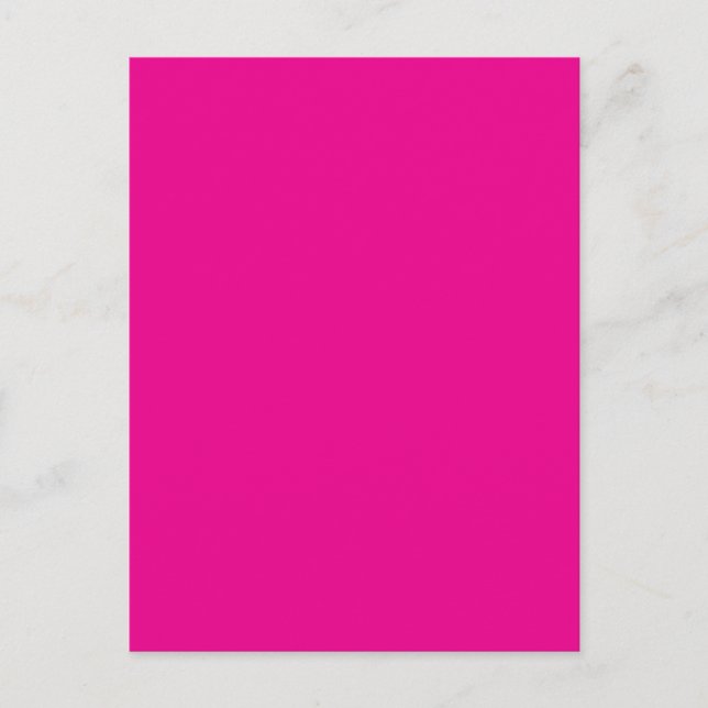 Solid Colour Textured Ochre Geometric Puzzle Postcard (Front)
