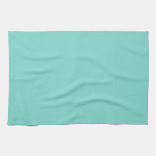 Solid Colour: Turquoise Aqua Tea Towel