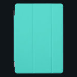 Solid Colour Turquoise iPad Pro Cover<br><div class="desc">Turquoise solid colour background. Coordinate your colours.</div>