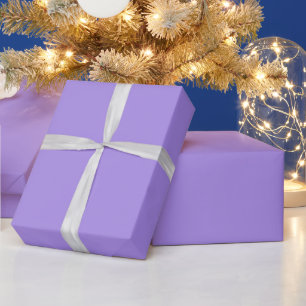 Solid Colour Wrapping Paper in Lavender