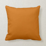 Solid coloured rust brown orange pillow<br><div class="desc">Custom Template For Throw Pillow 20" x 20" - Customised Pillows. Personalise with your own name, pattern, design, quote, monogram, or photograph. Use our cool templates, artwork, photos, graphics, and illustrations, then add names, text, quotes, and monograms to create your own throw pillow. Click the "Customise it!" button to make...</div>