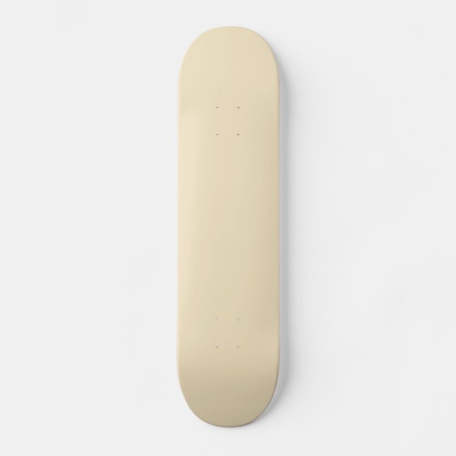Solid Cream Skateboard (Front)